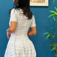 Mini dress celebrity white