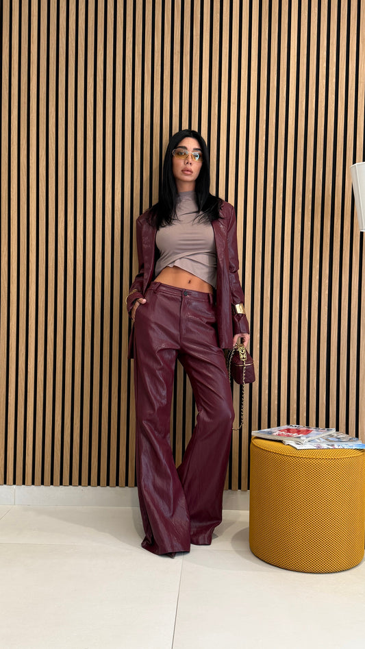 Blazer bordeax by lumina