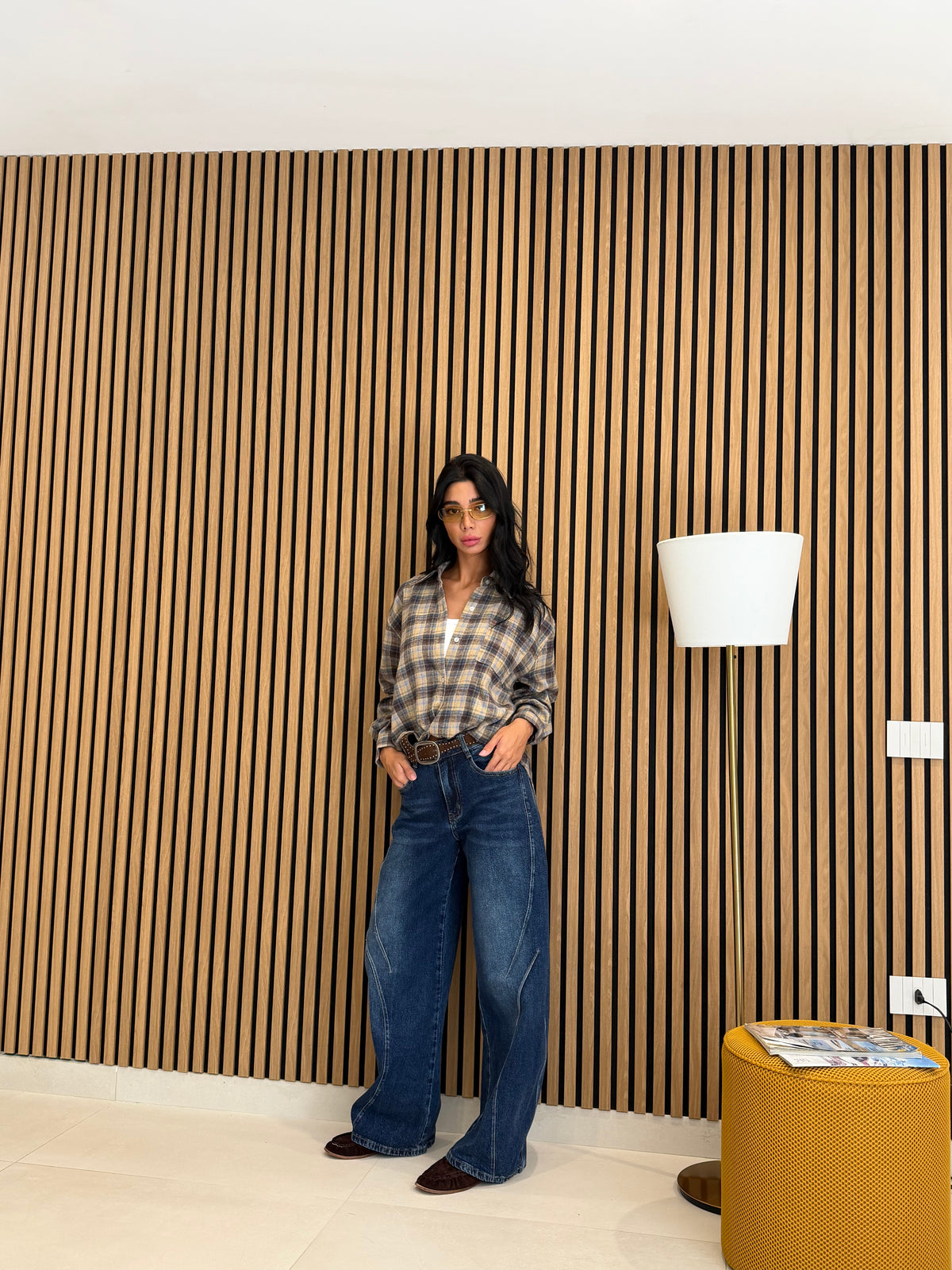 Jeans ballon fit blue