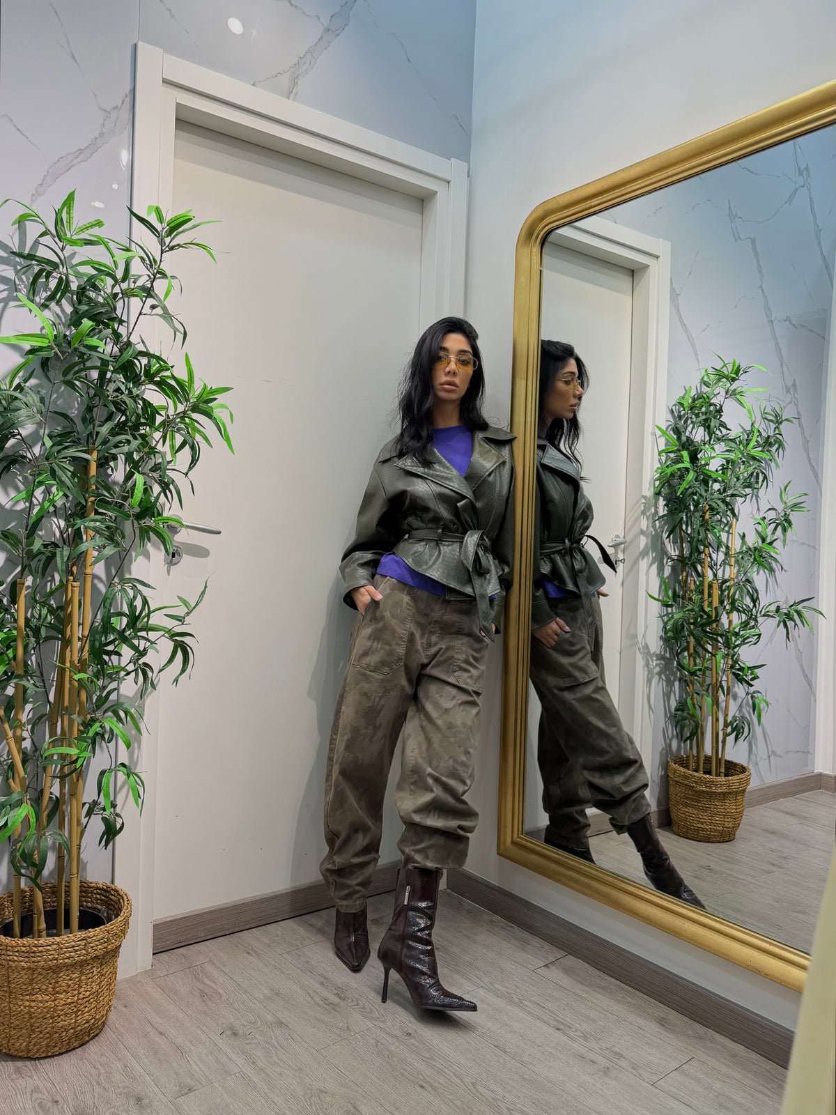 Pantaloni camouflage