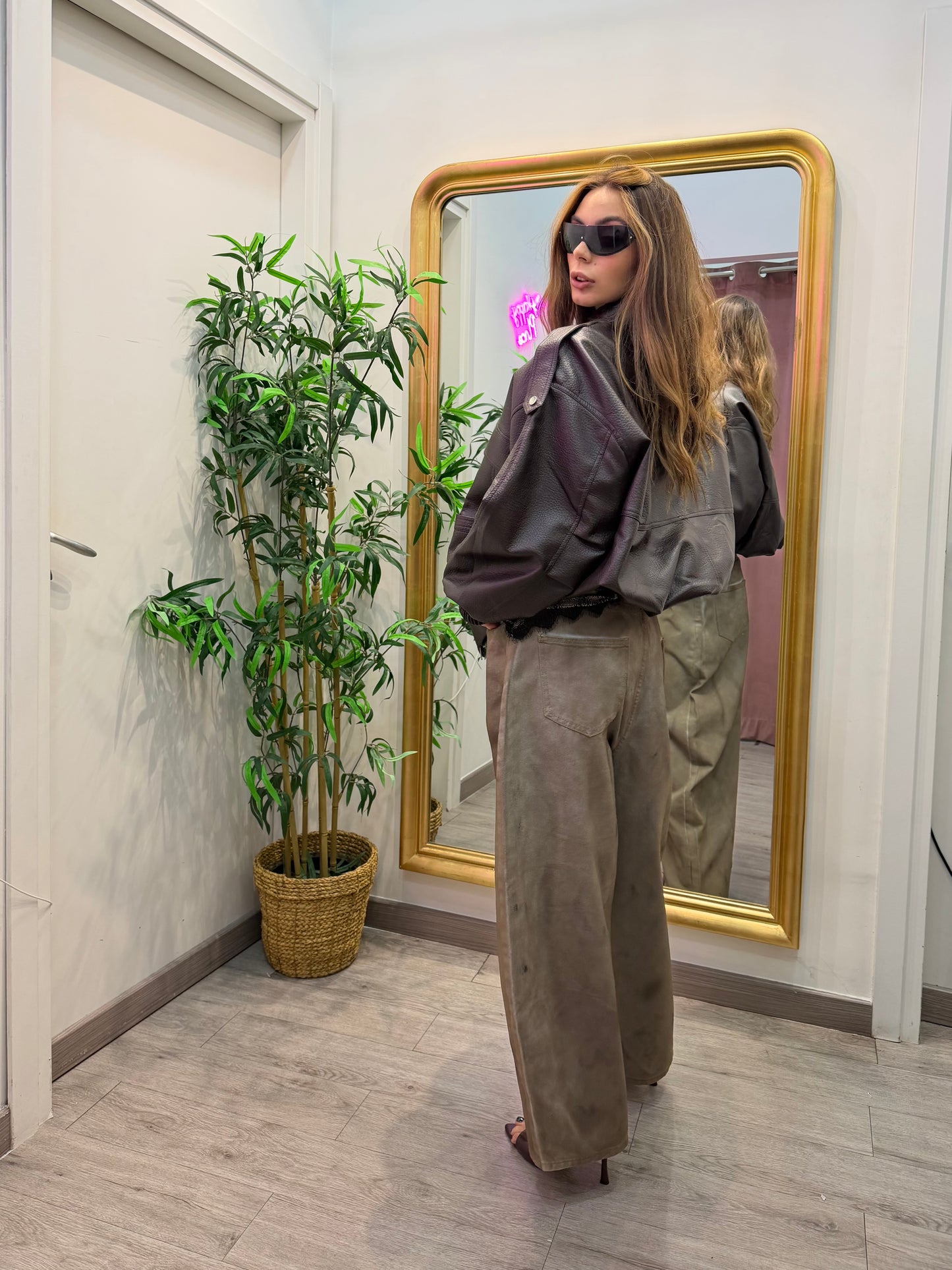 Jeans ballon sfumato