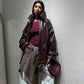 Trench luxury ( burgundi / coccio )