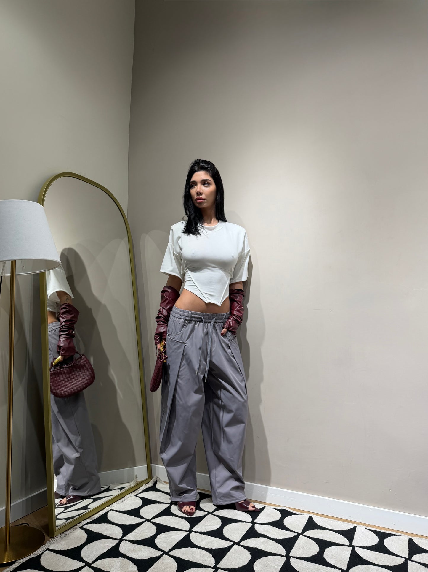 Pantaloni lavanda