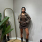 Set ilary ( marrone / prugna )