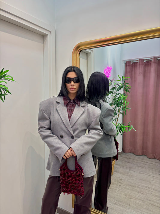 Blazer sfiancato grey