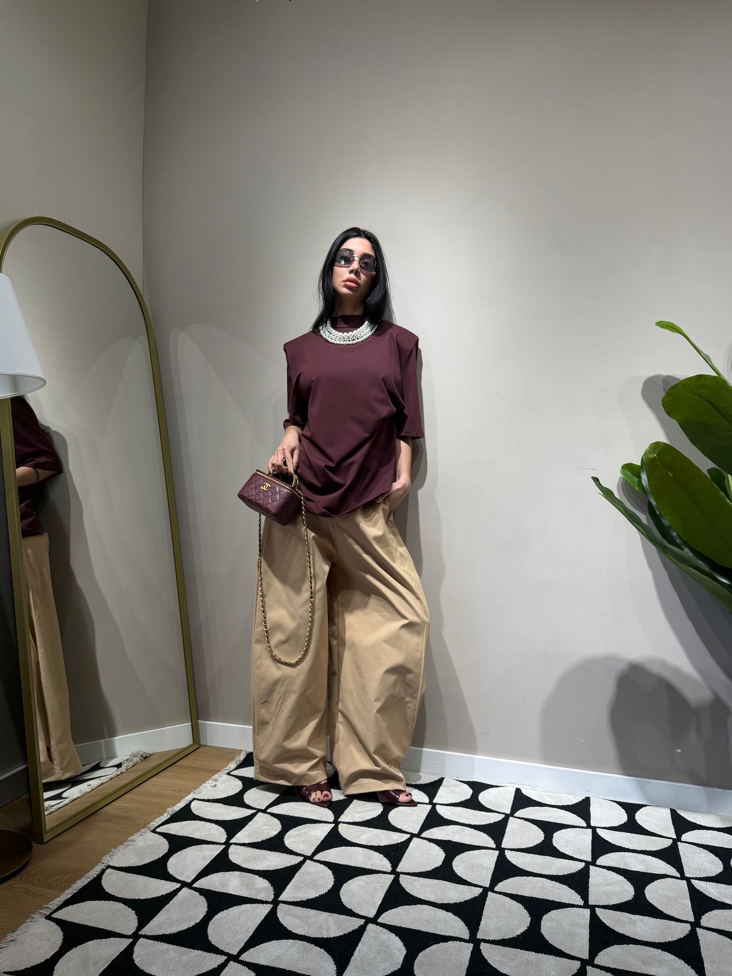 Maxi shirt just west