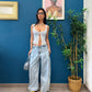 Jeans just west lavaggio chiaro