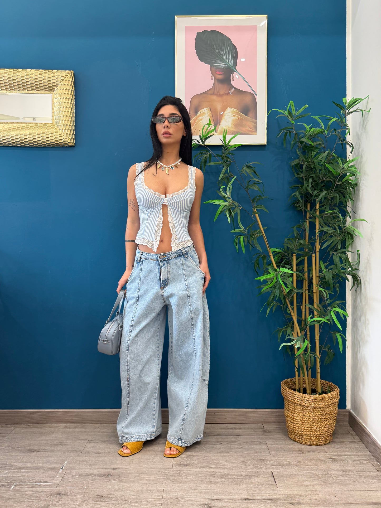 Jeans just west lavaggio chiaro