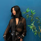 Blusa fiocco ( nera / bianca )