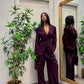 Blazer sfiancato by  lumina  ( burgundi )