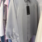 Camicia satin spalle strutturate ( + colori)