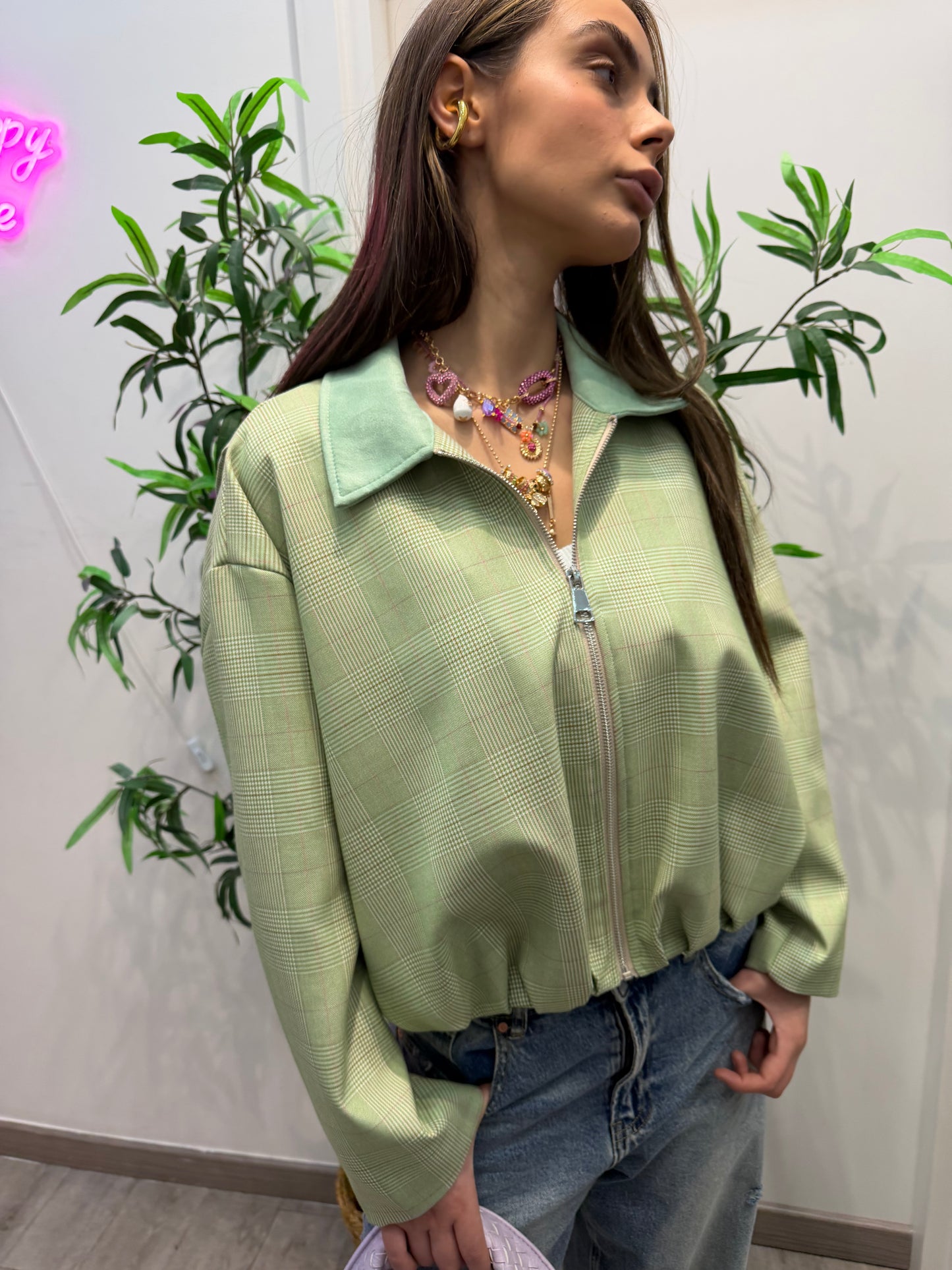 Jacket college menta