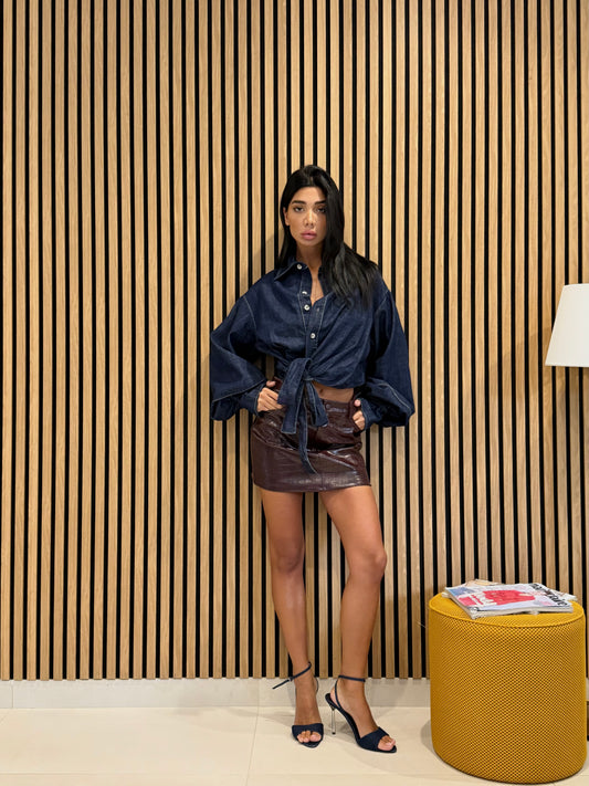 Camcia in denim just