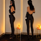 Tuta scollo halter kate
