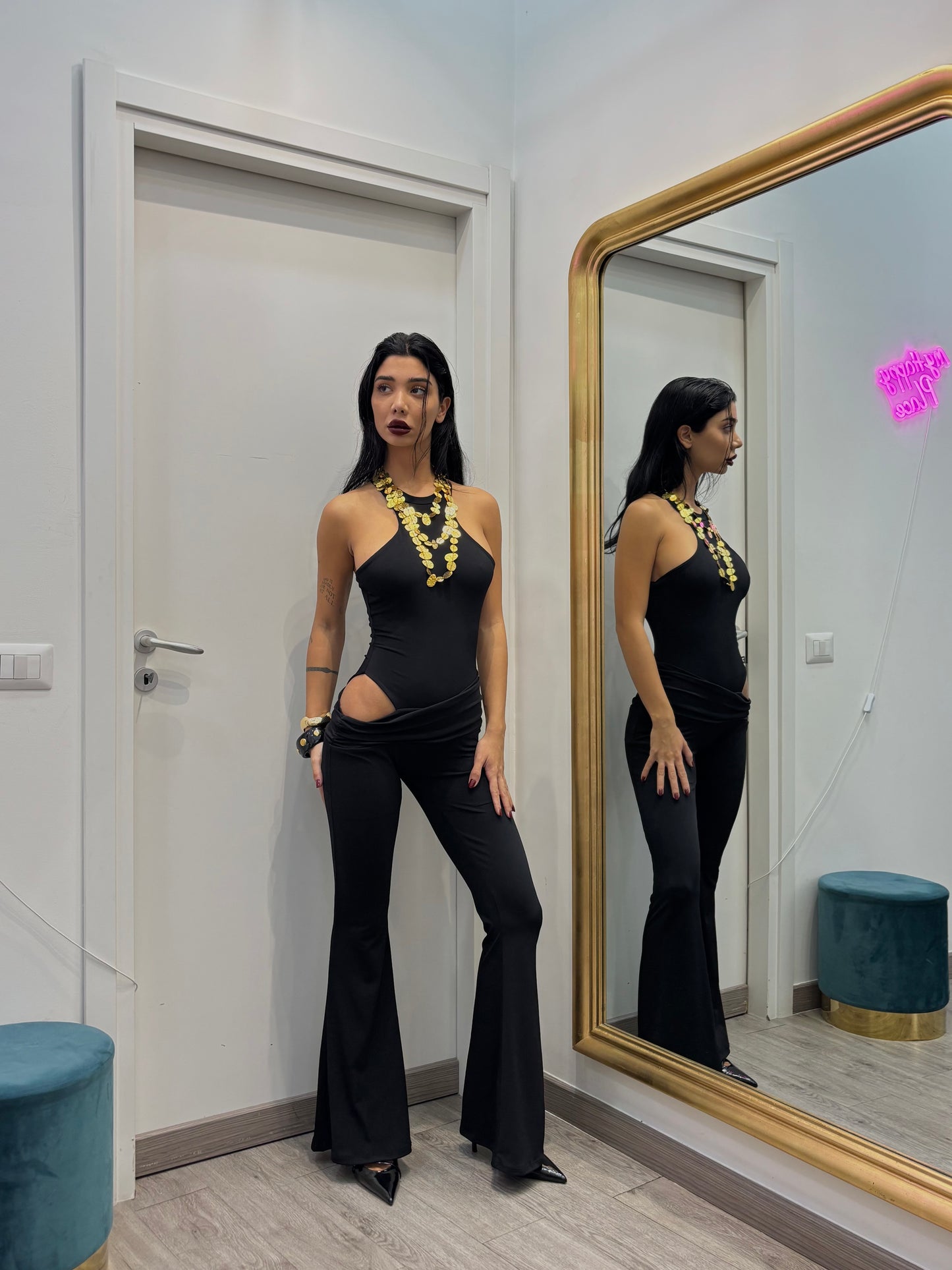 Jumpsuit zuma ( nera/ marrone )