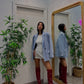 Blazer Denim lumina