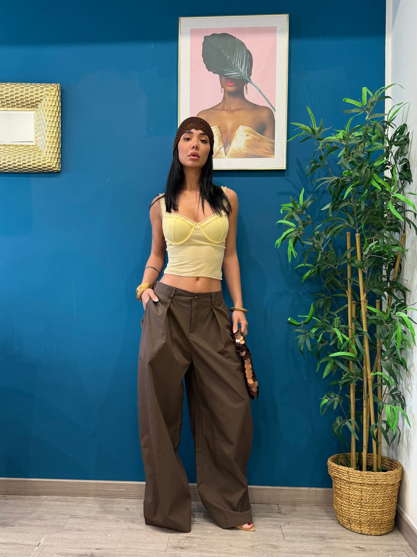 Pantaloni choco