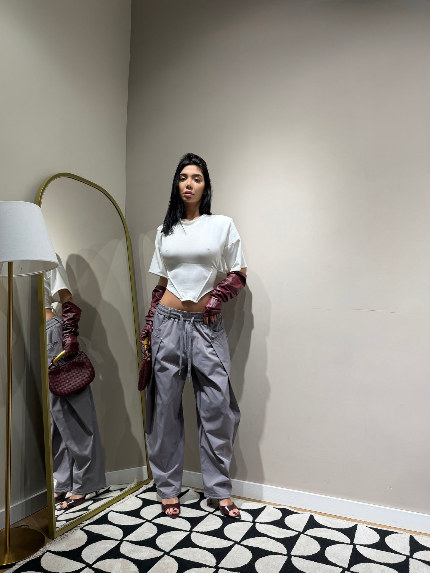 Pantaloni lavanda