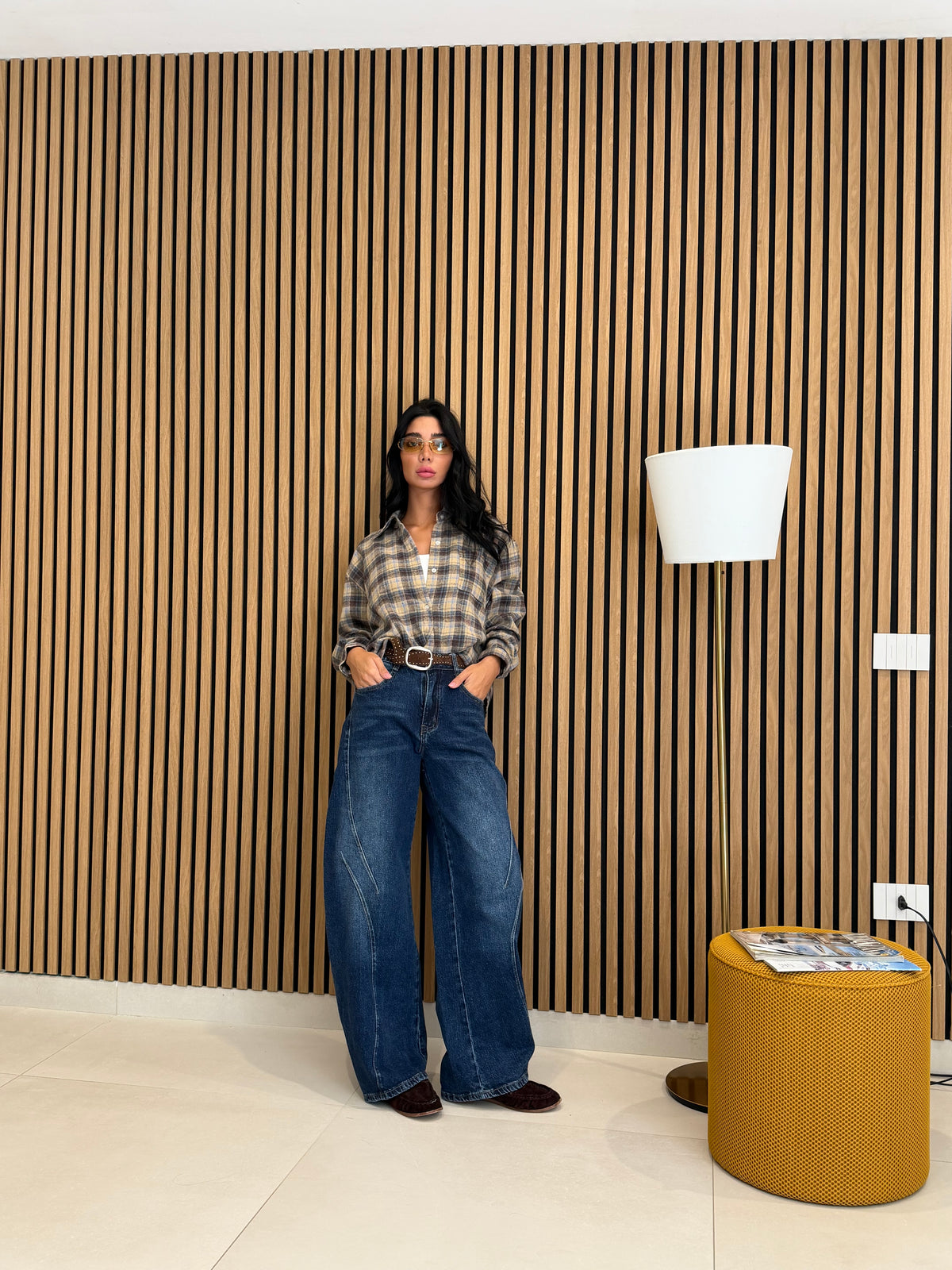 Jeans ballon fit blue