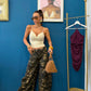 Jeans mimetico modello cargo