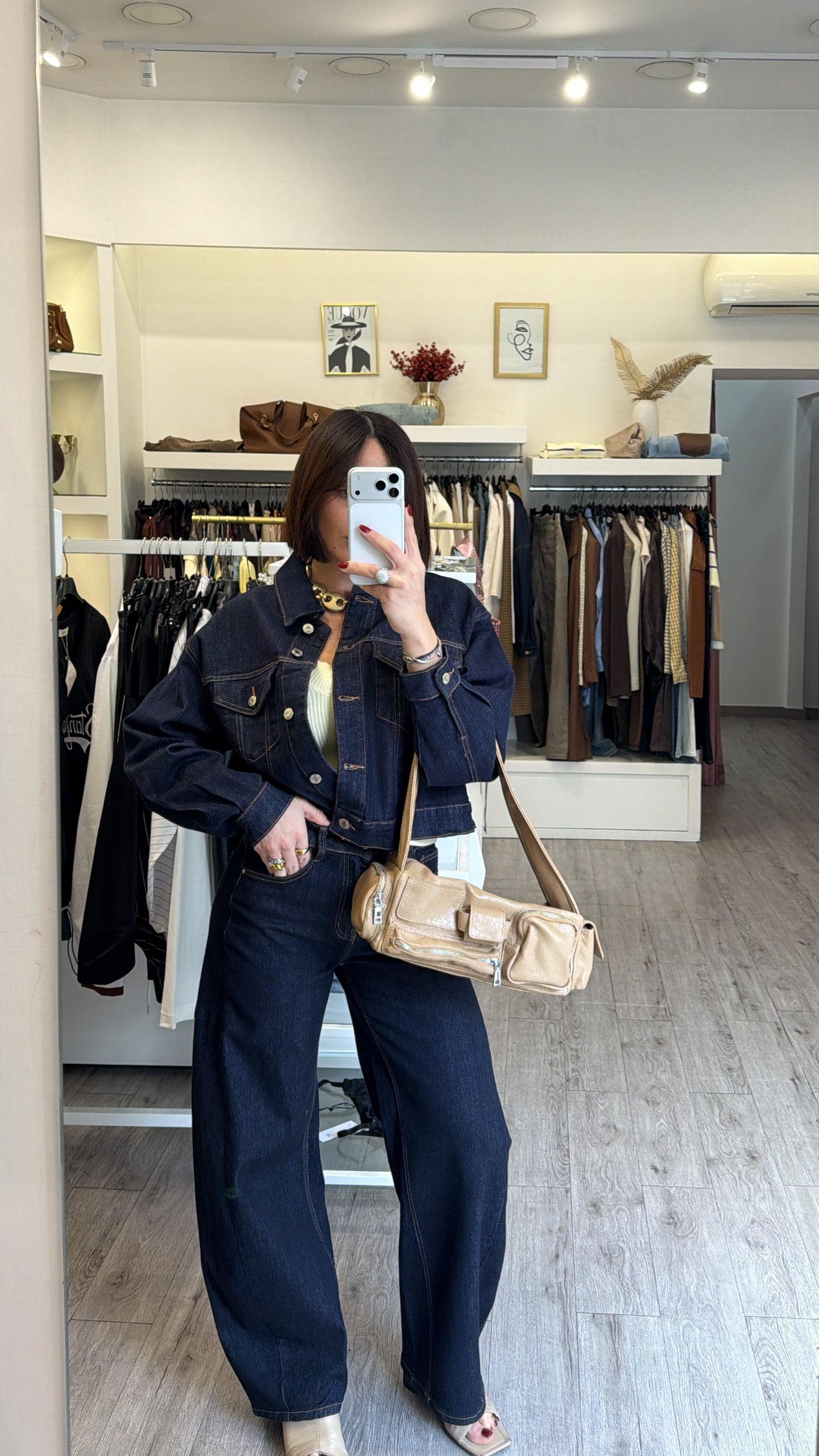 Jeans ballon fit blue