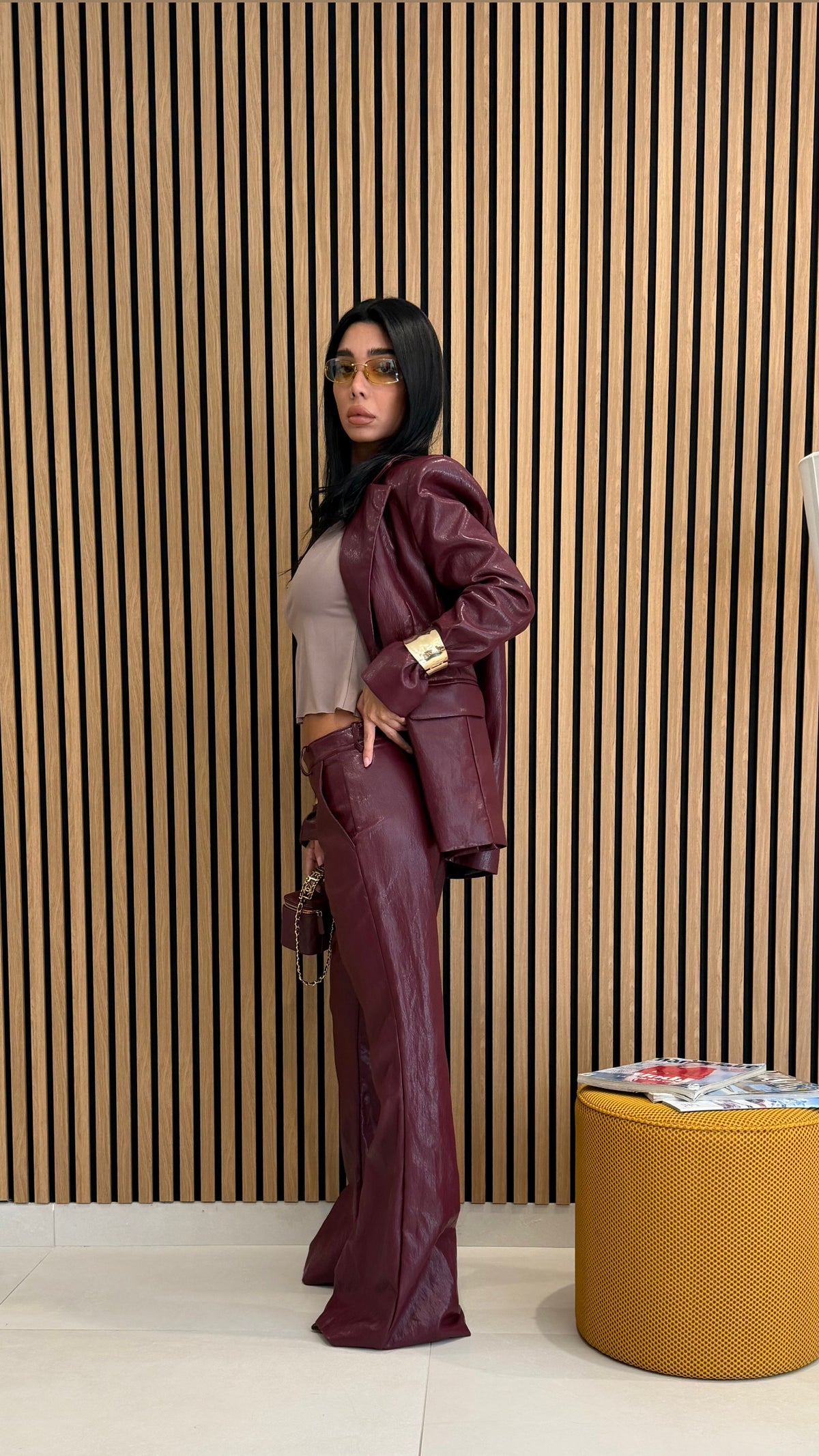 Blazer bordeax by lumina