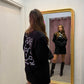 Maxi shirt barock and roll ( nera bianca / bianca-nera  )