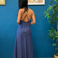 Abito summer( fango / blue)