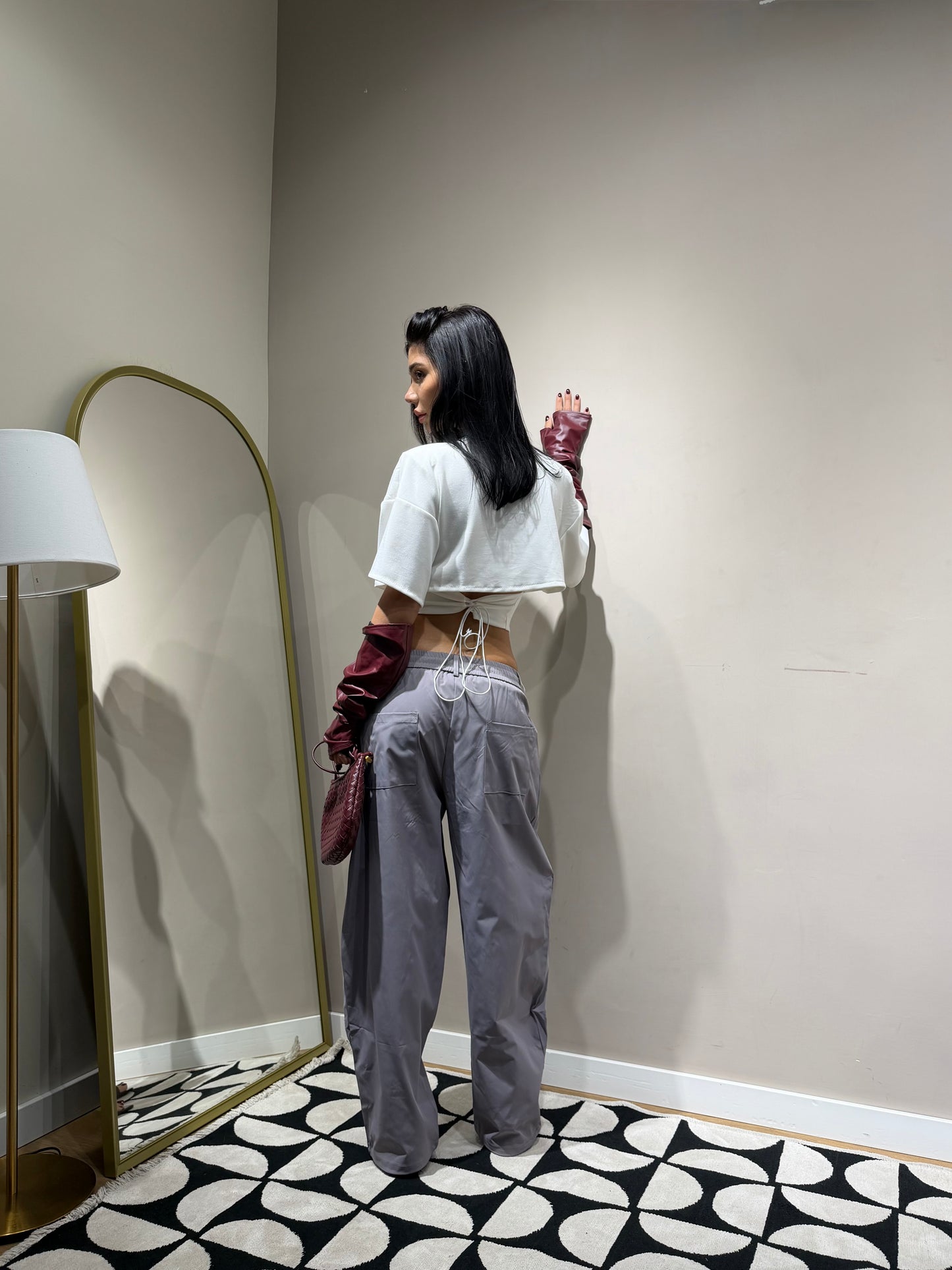 Pantaloni lavanda