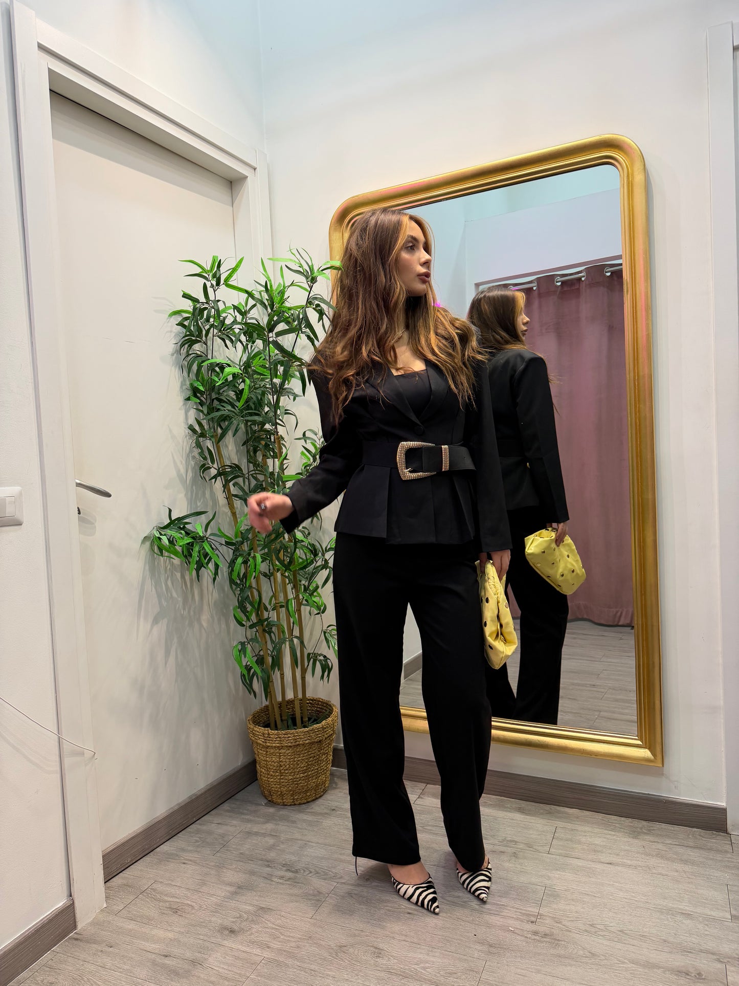 Blazer sfiancato black