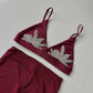 Bralette Amber burgundi