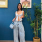Jeans just west lavaggio chiaro