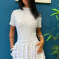 Mini dress celebrity white