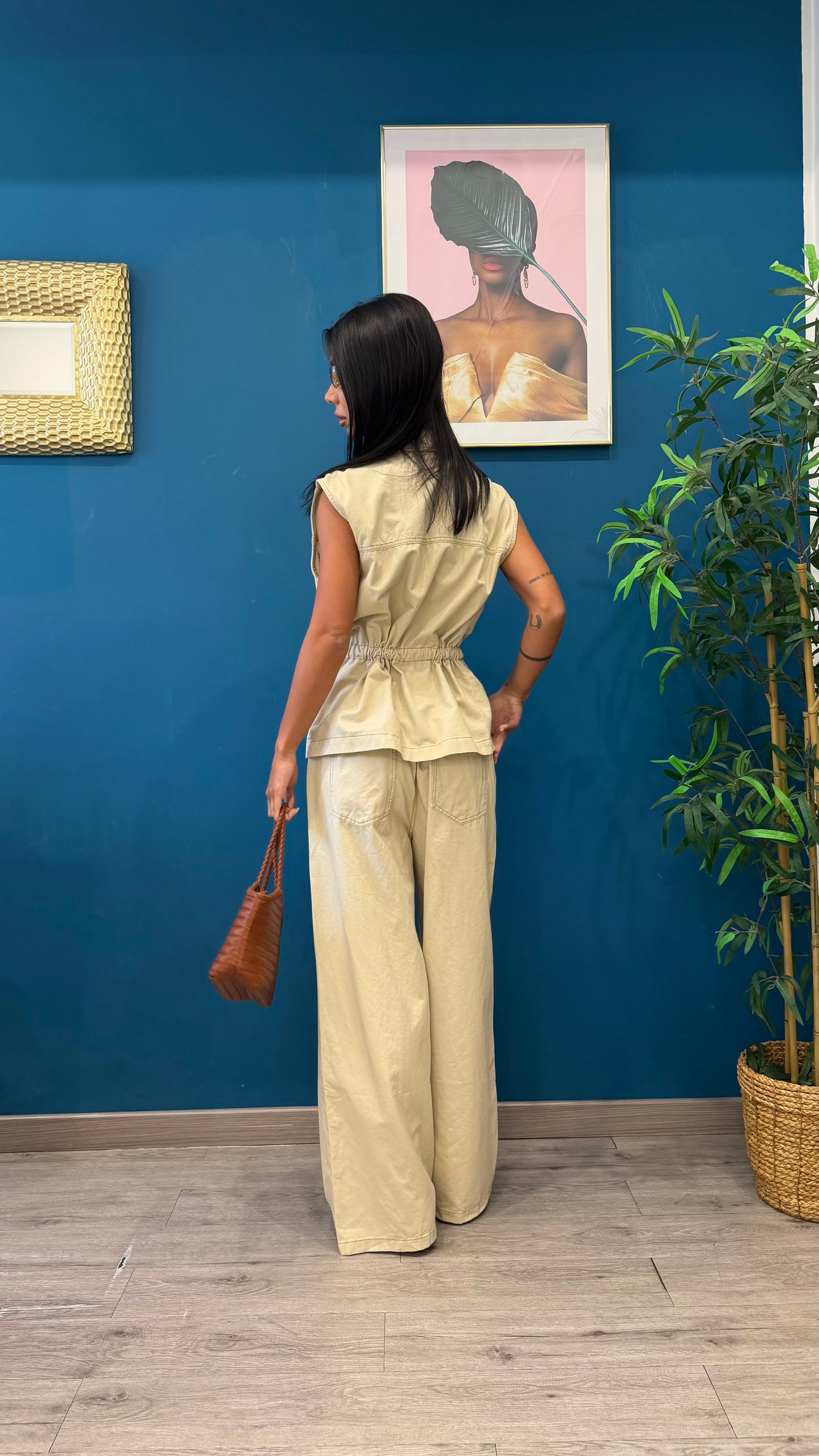 Set alessandra ( burro / verde militare )