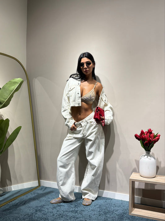 Jacket Denim cropped