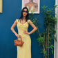Abito desy yellow
