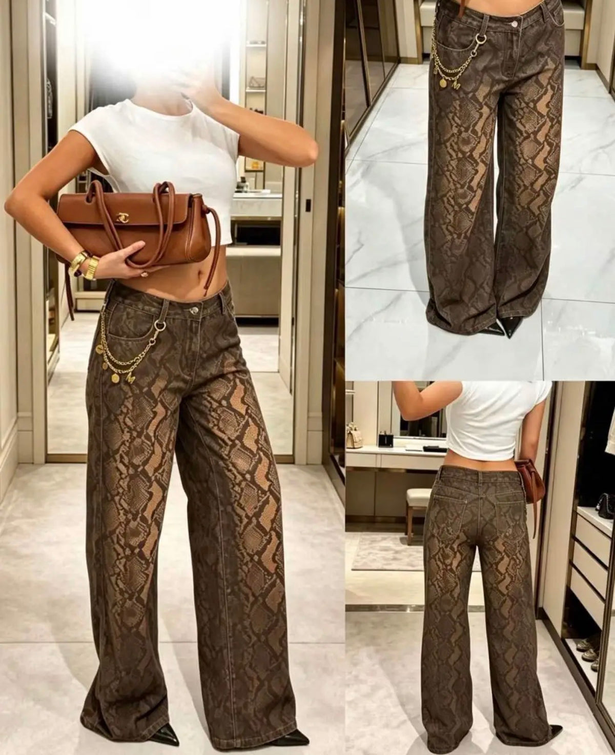 Jeans animalier
