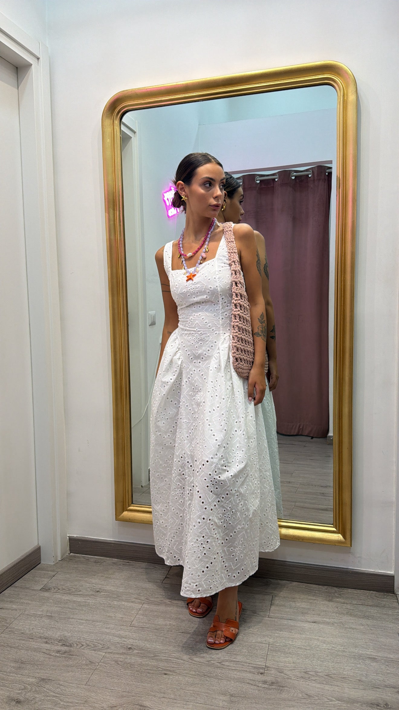 Abito keira white