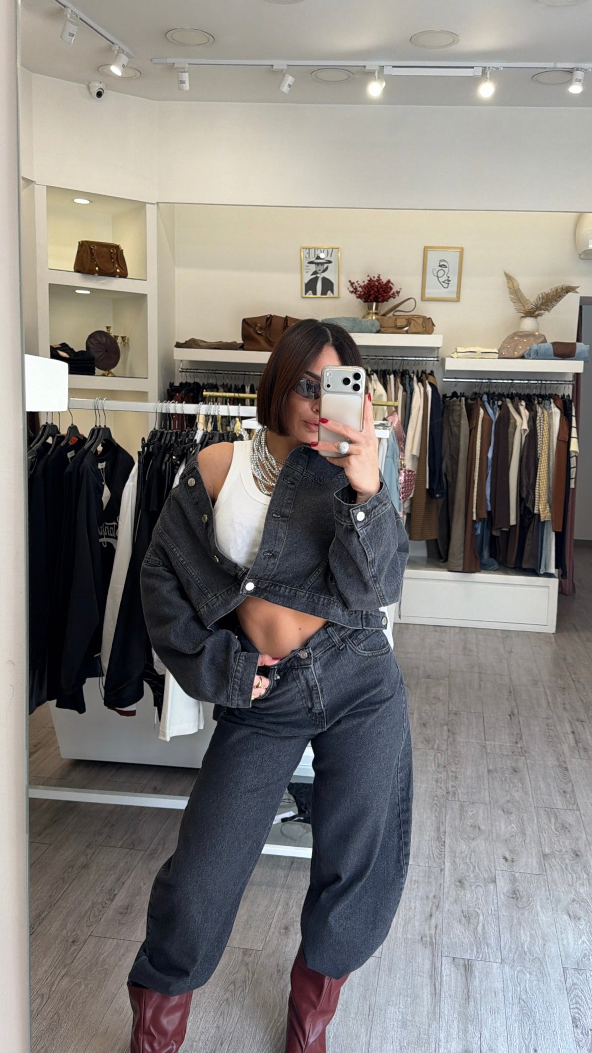 Giacca cropped candy