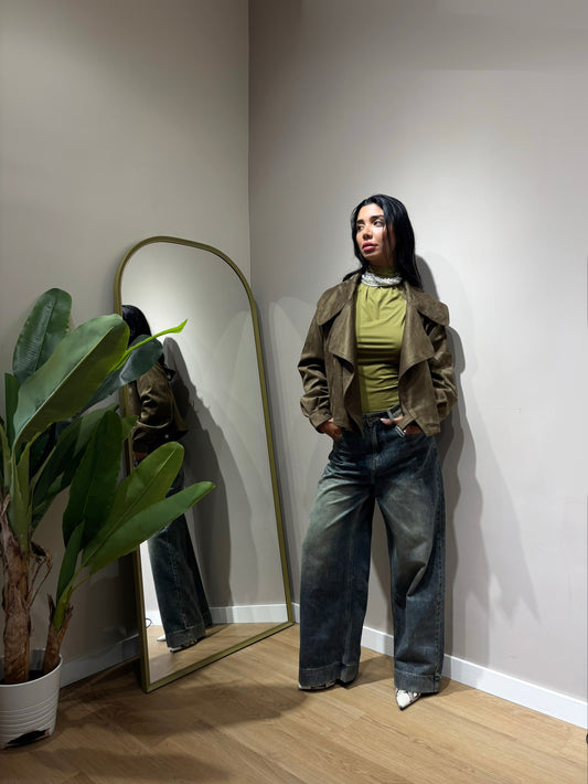 Jacket suade
