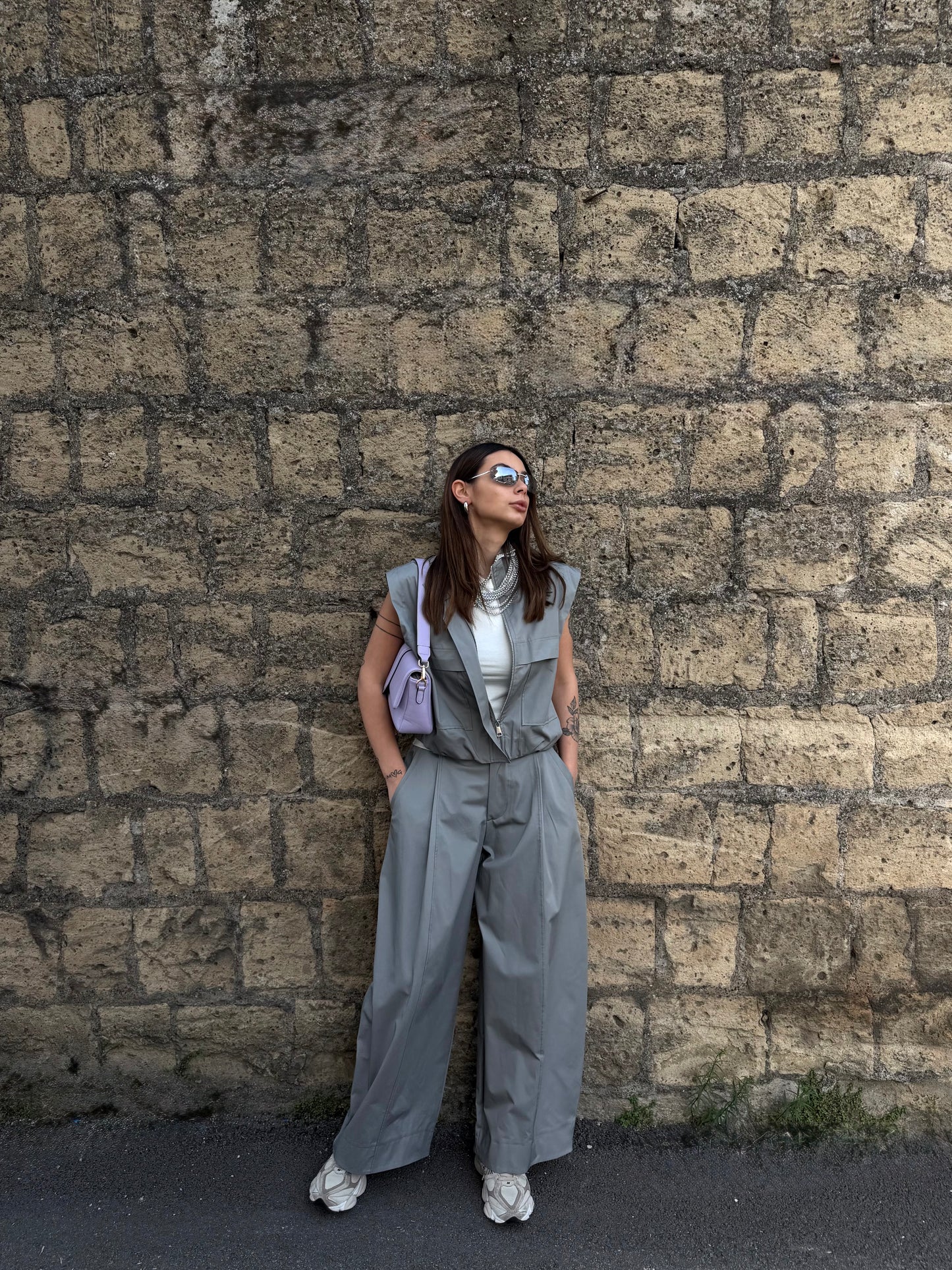 Set gilet/ pantaloni ballon fit ( +colori)