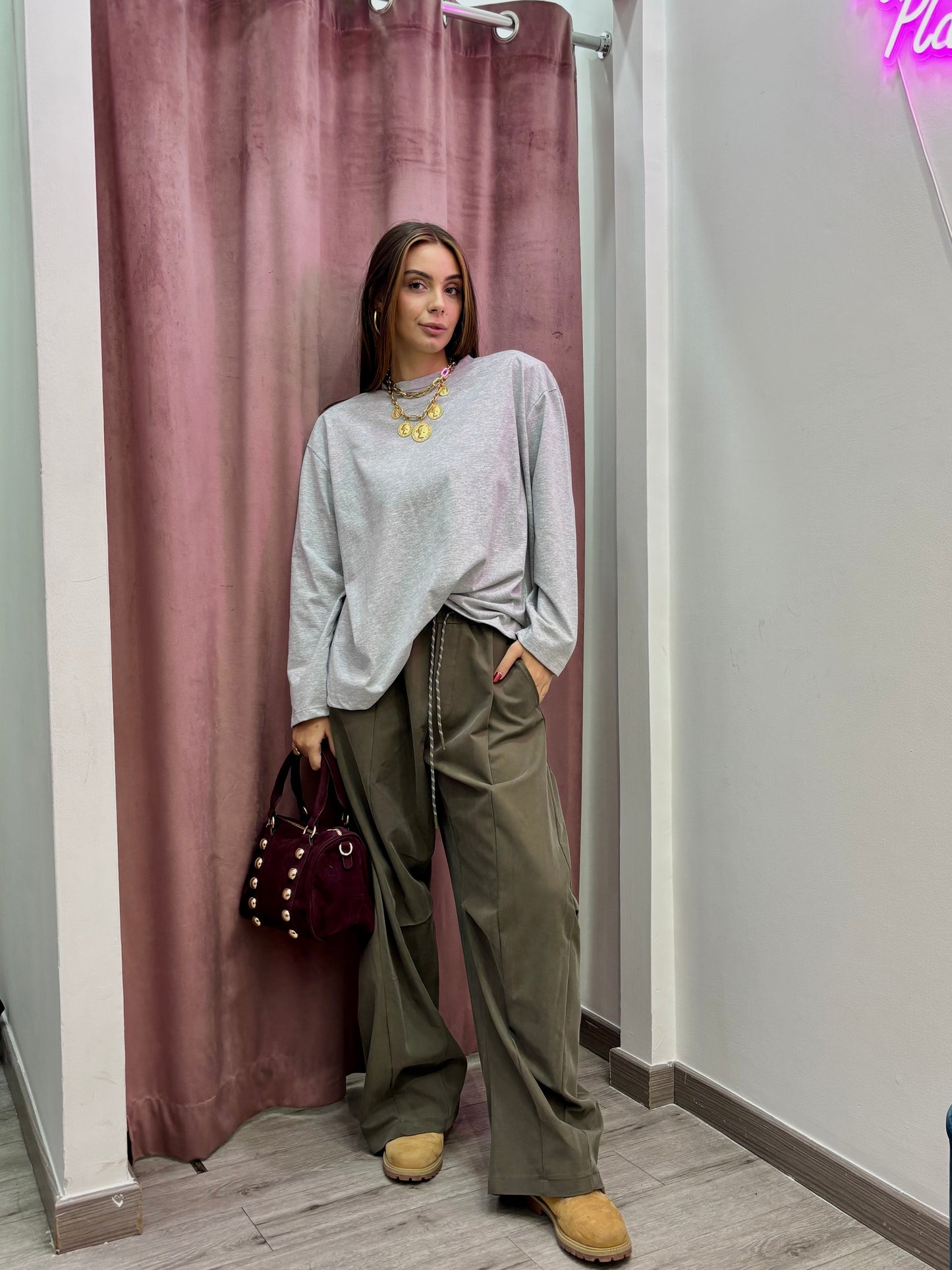 Pantaloni ballon effetto suade ( +colori)