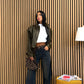 Jeans wide leg tiran