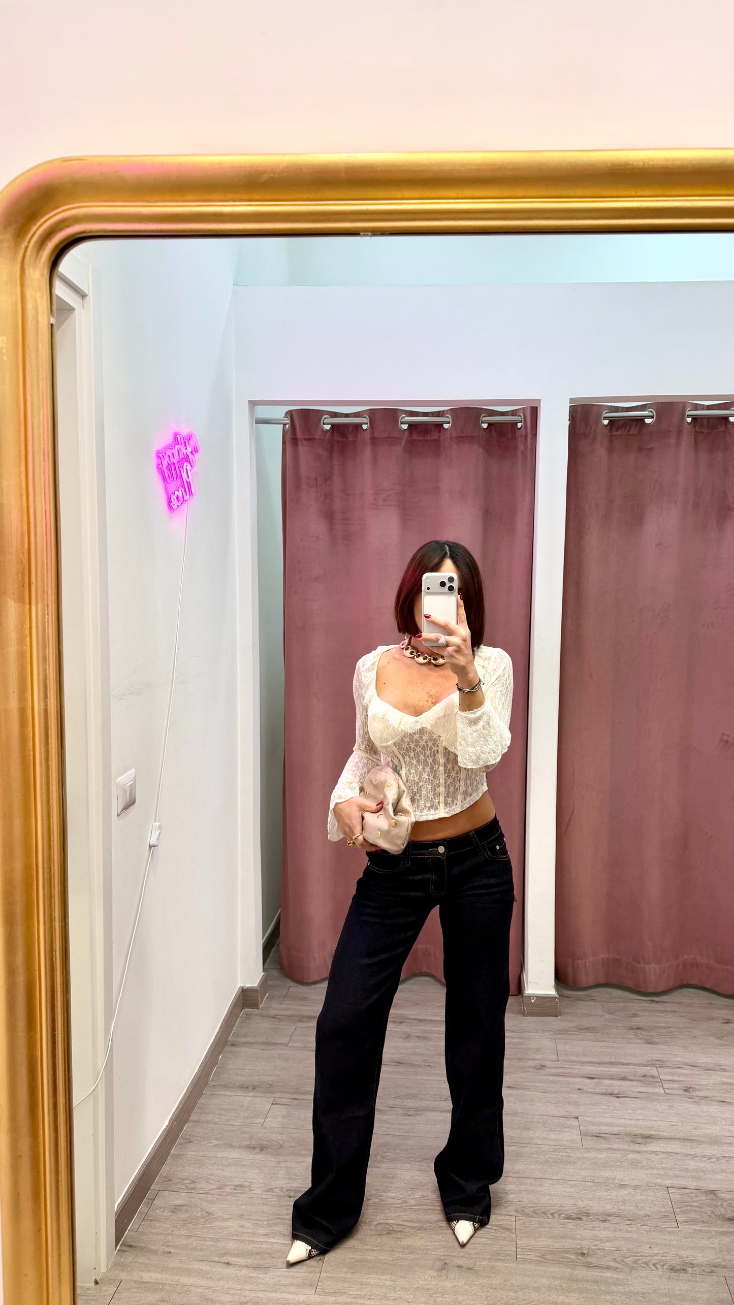 Jeans vita bassa blue