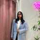 Blazer Denim lumina