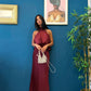 Abito bride marsala