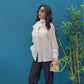 Blusa fiocco ( nera / bianca )