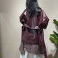 Trench luxury ( burgundi / coccio )