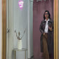 Long trench brown by lumina